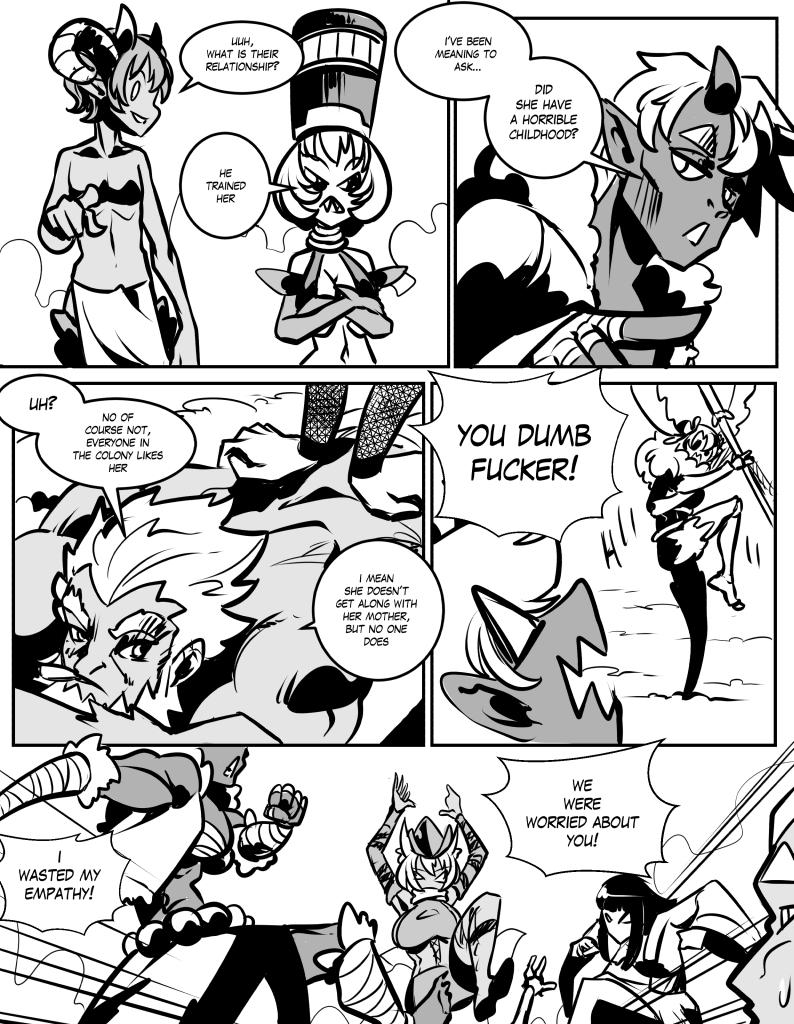 Monster girls on tour - Episode 648, Page 1: Page 648